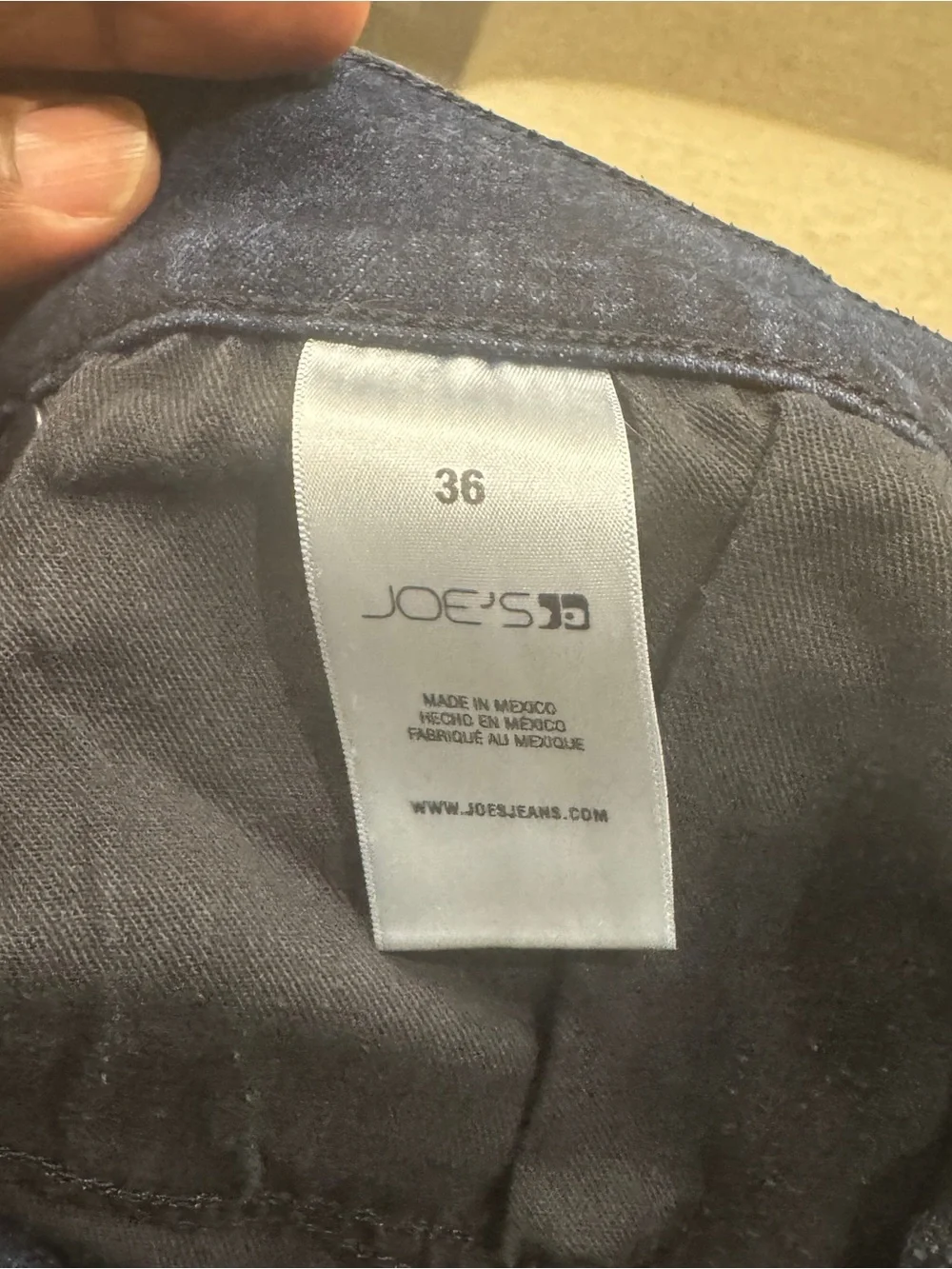 Joe's Jeans Dark Indigo Straight Leg Jeans